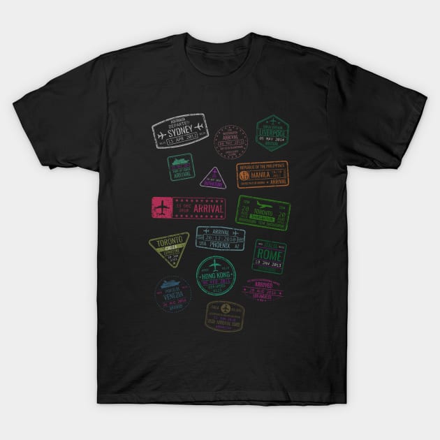 Passport to Adventure T-Shirt by machmigo